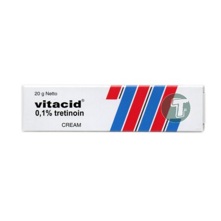 Vitacid Tretinoin 0.1% Cream