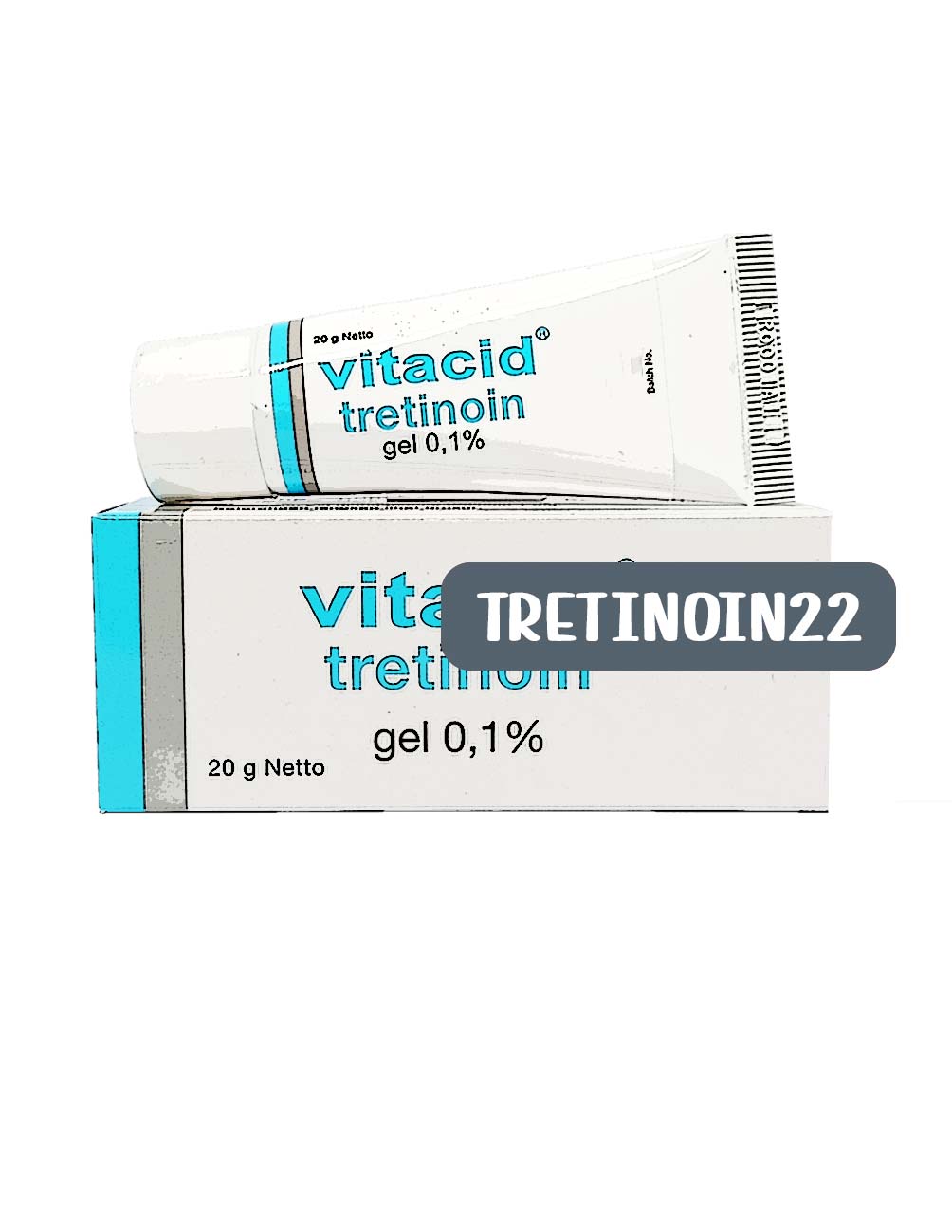 Vitacid 0.1 Gel Tretinoin - Tretinoin 22 Original Quality